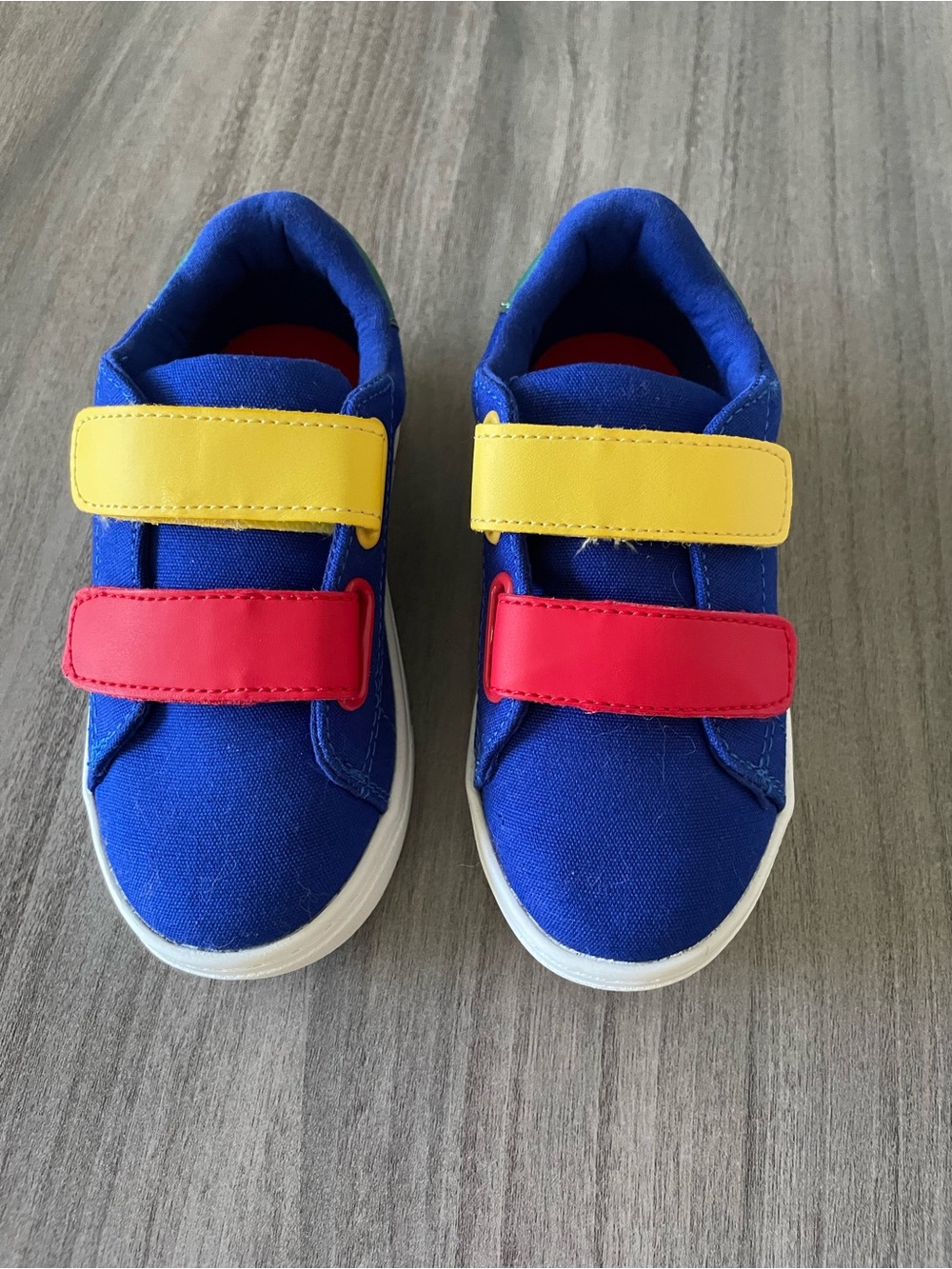 NWOT Lands’ End Toddler Colorblock Sneakers US 8